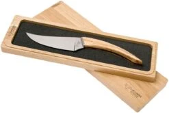 Laguiole En Aubrac Le Buron Cuchillo De Queso De Madera De Olivo, KMF99OLI