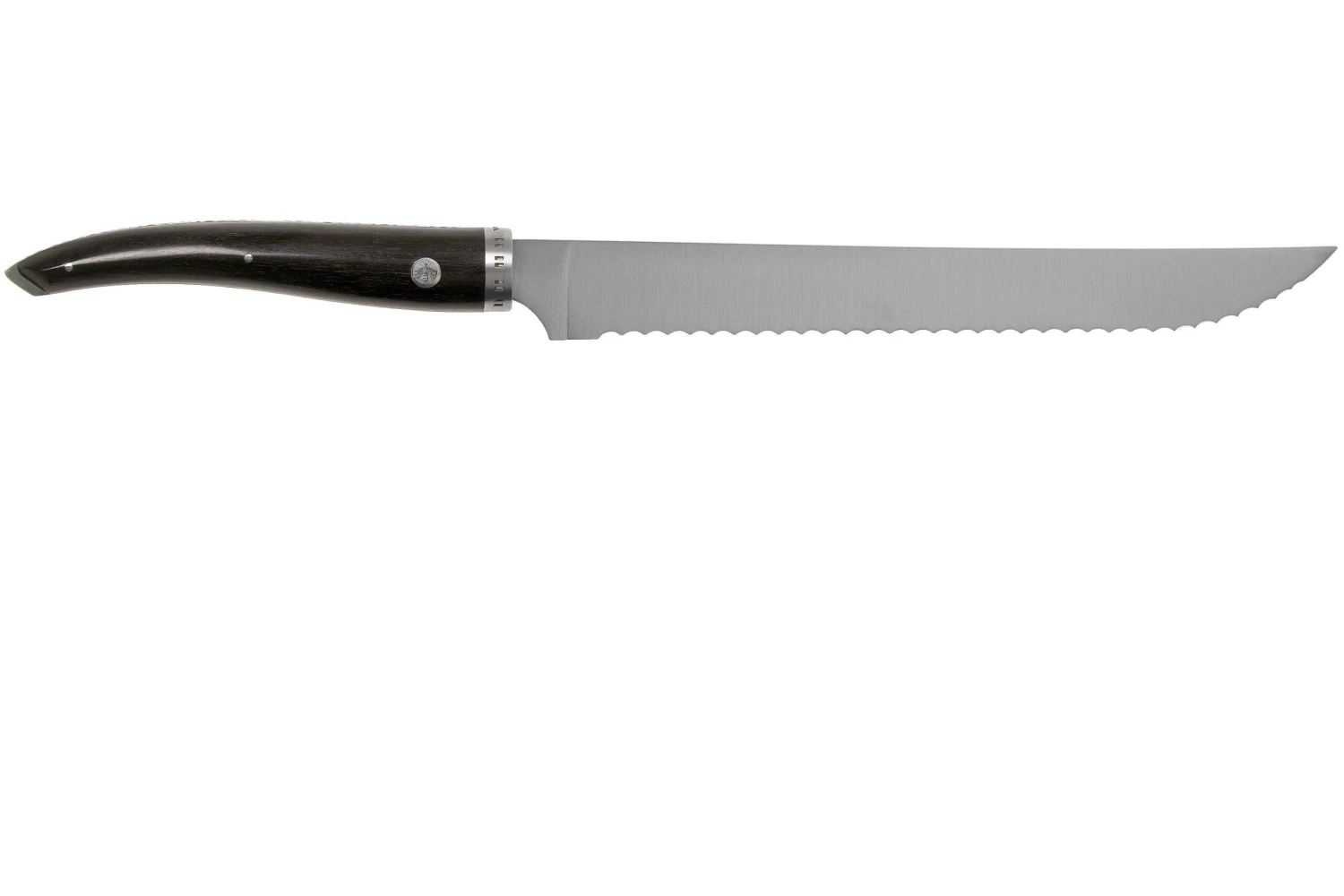 Laguiole En Aubrac Gourmet PGO25EBI Cuchillo De Pan ébano 25 Cm 4 Laguiole En Aubrac Gourmet PGO25EBI Cuchillo De Pan ébano 25 Cm - Imagen 2