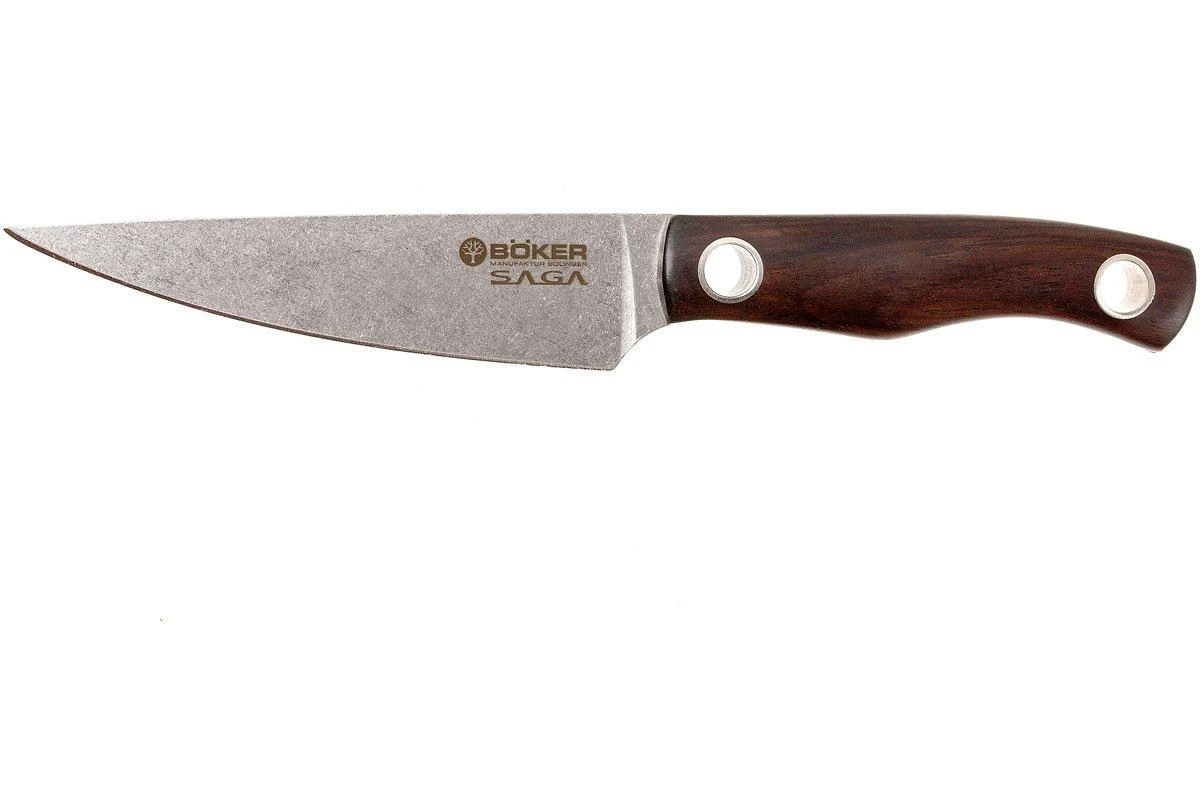 Böker 130364, Saga Cuchillo De Pelar 10 Cm, Grenadill 3 Böker 130364, Saga Cuchillo De Pelar 10 Cm, Grenadill