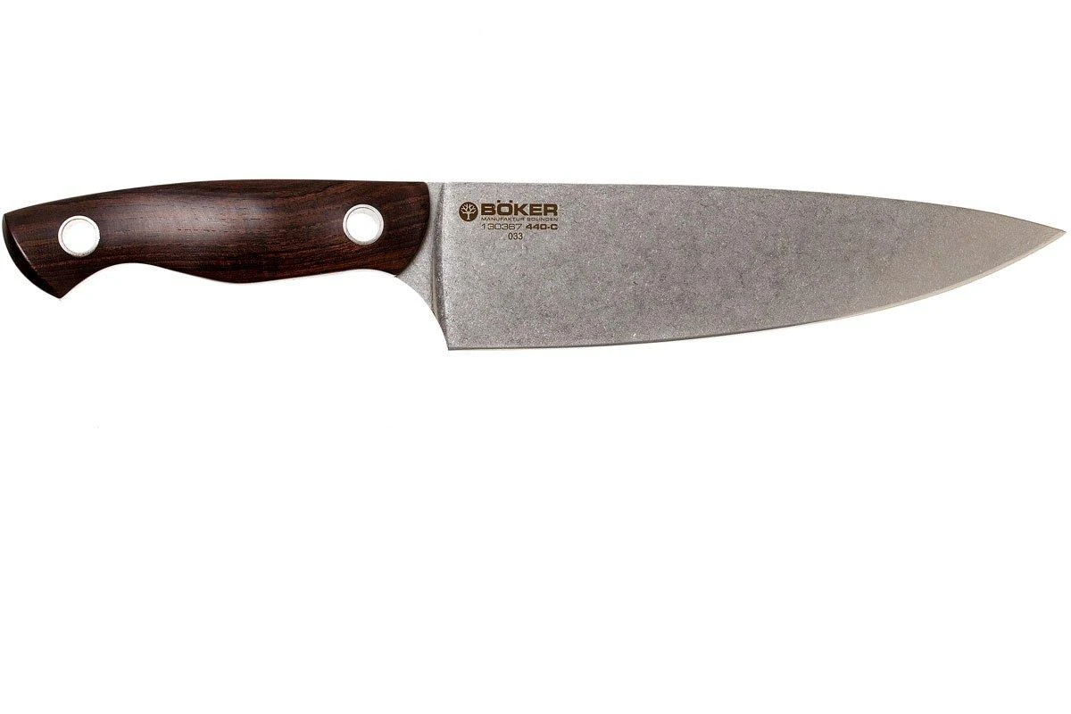 Böker 130367, Saga Cuchillo De Chef 20cm, Grenadill 4 Böker 130367, Saga Cuchillo De Chef 20cm, Grenadill - Imagen 2