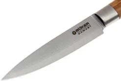 Böker Damast Olive 10 Cm Cuchillo Puntilla, 130430DAM -Bob Kramer Tienda BO130430DAM 02 boker damast olive bo130430dam 02