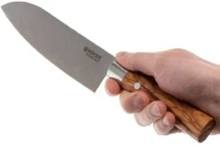 Böker Damast Olive 17,2 Cm Santoku, 130437DAM -Bob Kramer Tienda BO130437DAM 05 boker damast olive bo130437dam 05