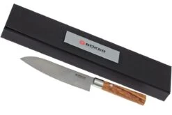 Böker Damast Olive 17,2 Cm Santoku, 130437DAM -Bob Kramer Tienda BO130437DAM 06 boker damast olive bo130437dam 06