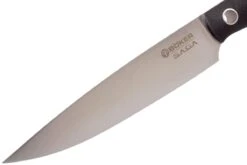 Böker 131265, Saga Cuchillo Multiusos 15 Cm, Blue Satin Finish -Bob Kramer Tienda BO131265 03 boker saga satin bo131265 03