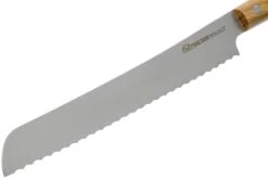 Due Cigni Hakucho Pankiri/ Cuchillo Para Pan 21 Cm, Madera De Olivo -Bob Kramer Tienda DG2C510OL 03 due cigni