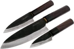 Eden Kanso Aogami Juego De Cuchillos 3-unidades -Bob Kramer Tienda EQ2040 S04 02 eden kanso aogami eq2040 s04 02