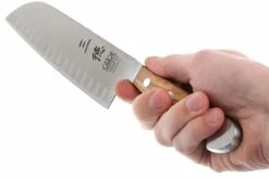 Güde Alpha Olive Santoku Con Borde Granton, X546/18 11 Güde Alpha Olive Santoku Con Borde Granton, X546/18 -Bob Kramer Tienda GUX546 18 05 gude alpha olive gux546 18 05