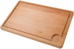 Il Cucinino Tabla De Cortar Con Ranura, Madera De Haya, 40x26 Cm
