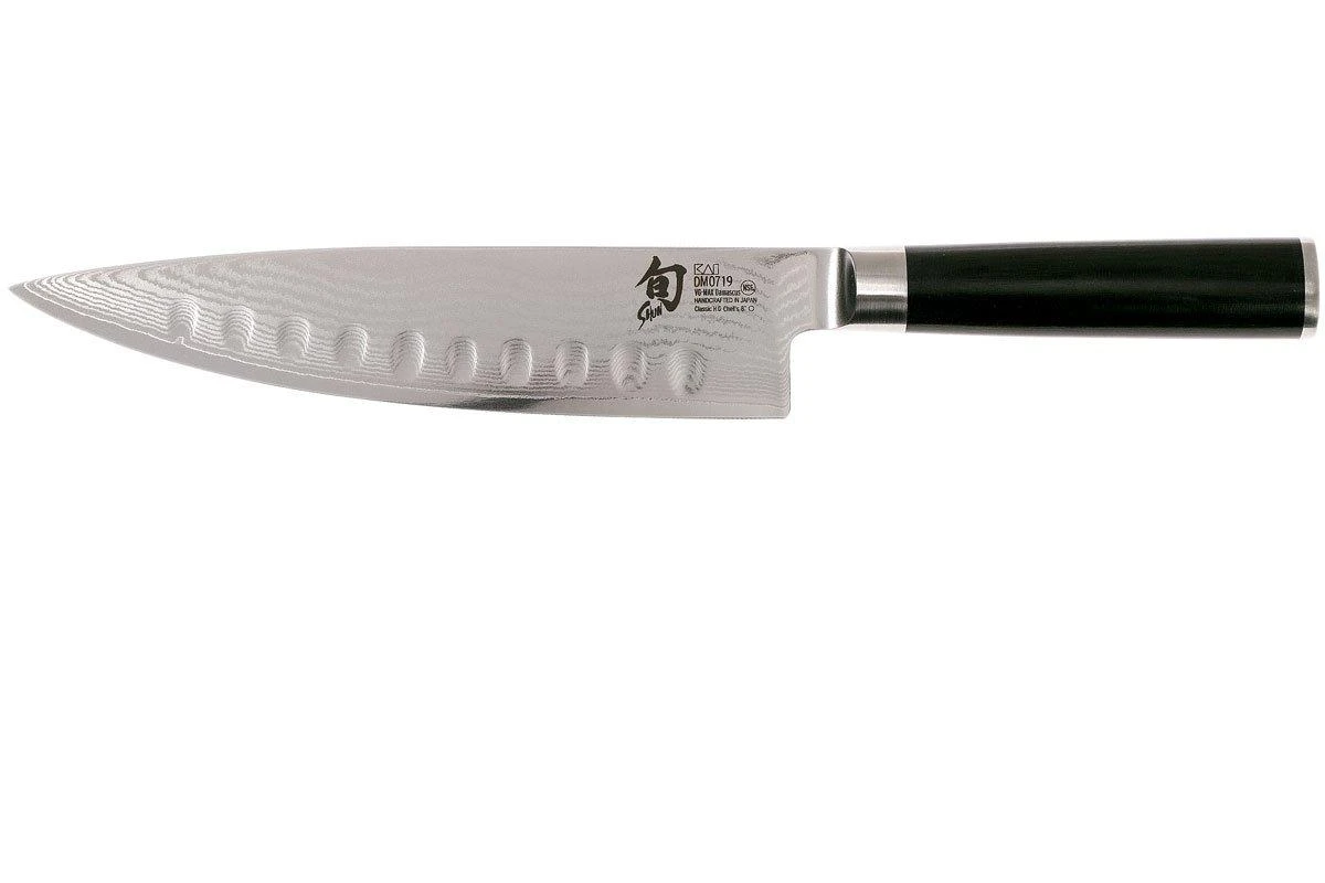 Kai Shun Cuchillo De Chef Alveolado 20 Cm 3 Kai Shun Cuchillo De Chef Alveolado 20 Cm