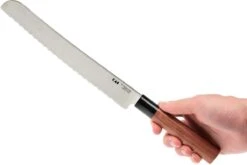 Kai Shun Seki Magoroku Redwood Cuchillo De Pan 0225B 22,5 Cm -Bob Kramer Tienda KAMGR 0225B 07 kai shun seki magoroku redwood kamgr 0225b 07