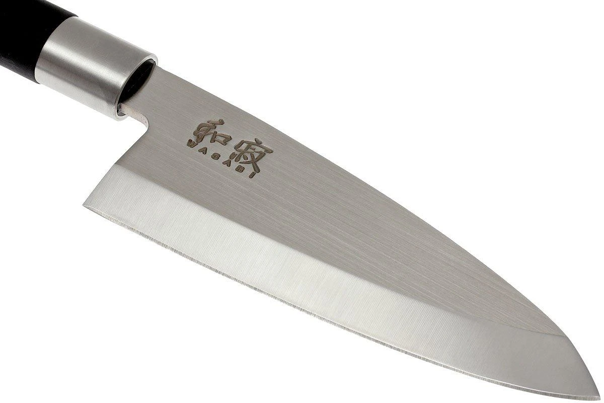 Kai Wasabi Black Cuchillo Deba 15cm 6715D 7 Kai Wasabi Black Cuchillo Deba 15cm 6715D - Imagen 5