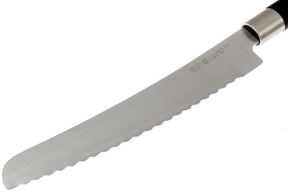 Kai Wasabi Black Cuchillo De Pan 23cm 6723B 3 Kai Wasabi Black Cuchillo De Pan 23cm 6723B
