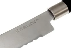 Kai Wasabi Black Cuchillo De Pan 23cm 6723B 9 Kai Wasabi Black Cuchillo De Pan 23cm 6723B -Bob Kramer Tienda KAWB 6723B 03 kai wasabi black broodmes kawb 6723b 03