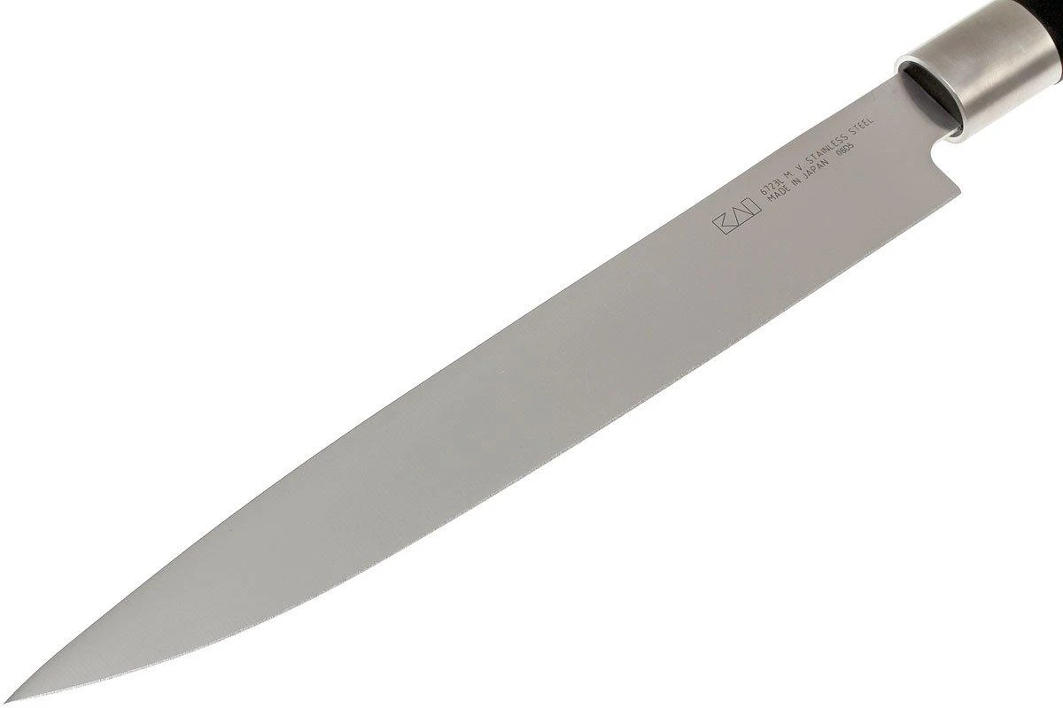 Kai Wasabi Black Cuchillo Para Trinchar 23cm 6723L 3 Kai Wasabi Black Cuchillo Para Trinchar 23cm 6723L