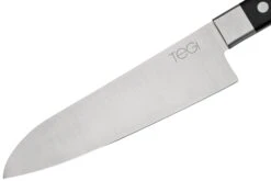 Maserin TEGI 2500-17PN Santoku Negro, 17 Cm -Bob Kramer Tienda ME2500 17PN 03 maserin