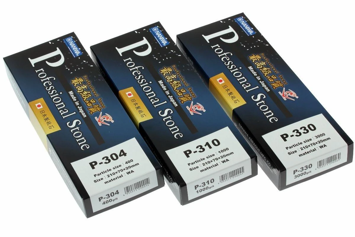 Naniwa Professional Stone Kit De Afilado, Grano 400, 1000 En 3000 4 Naniwa Professional Stone Kit De Afilado, Grano 400, 1000 En 3000 - Imagen 2