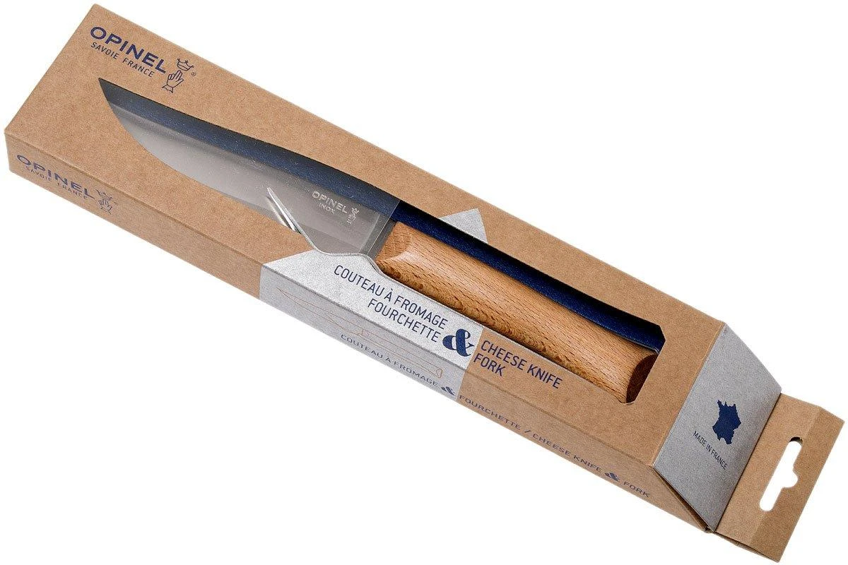 Opinel Cheese Set, Cuchillo De Queso Y Tenedor Acero Inoxidable, 1834 7 Opinel Cheese Set, Cuchillo De Queso Y Tenedor Acero Inoxidable, 1834 - Imagen 5