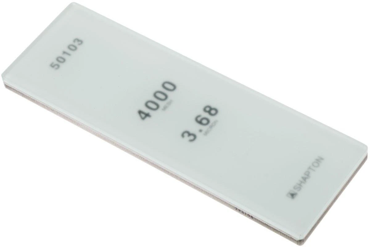Shapton Glass Stone HR Grano 4000 Fine 3.68 Micras Piedra De Afilar, 50103 4 Shapton Glass Stone HR Grano 4000 Fine 3.68 Micras Piedra De Afilar, 50103 - Imagen 2