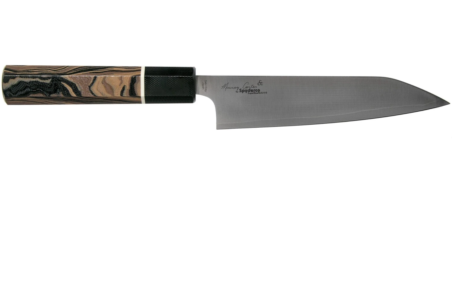 Spyderco Itamae Funayuki Murray Carter Collection, K16GPBNBK 4 Spyderco Itamae Funayuki Murray Carter Collection, K16GPBNBK - Imagen 2