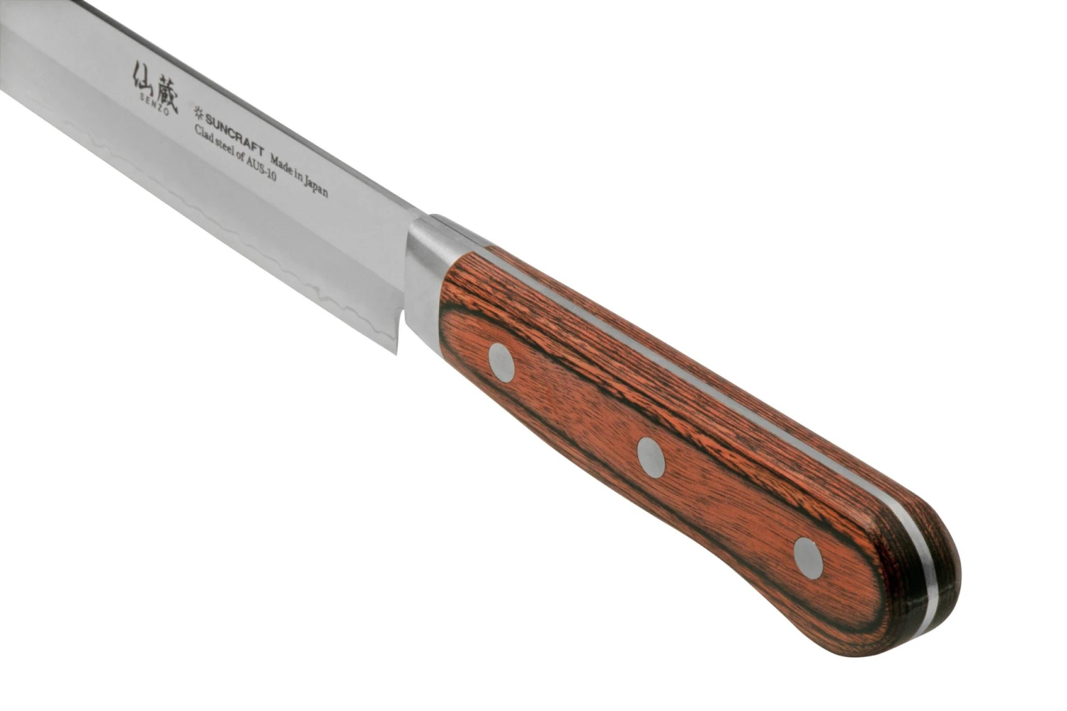 Suncraft Senzo Clad AS-05 Cuchillo Para Sashimi 24 Cm 6 Suncraft Senzo Clad AS-05 Cuchillo Para Sashimi 24 Cm - Imagen 4