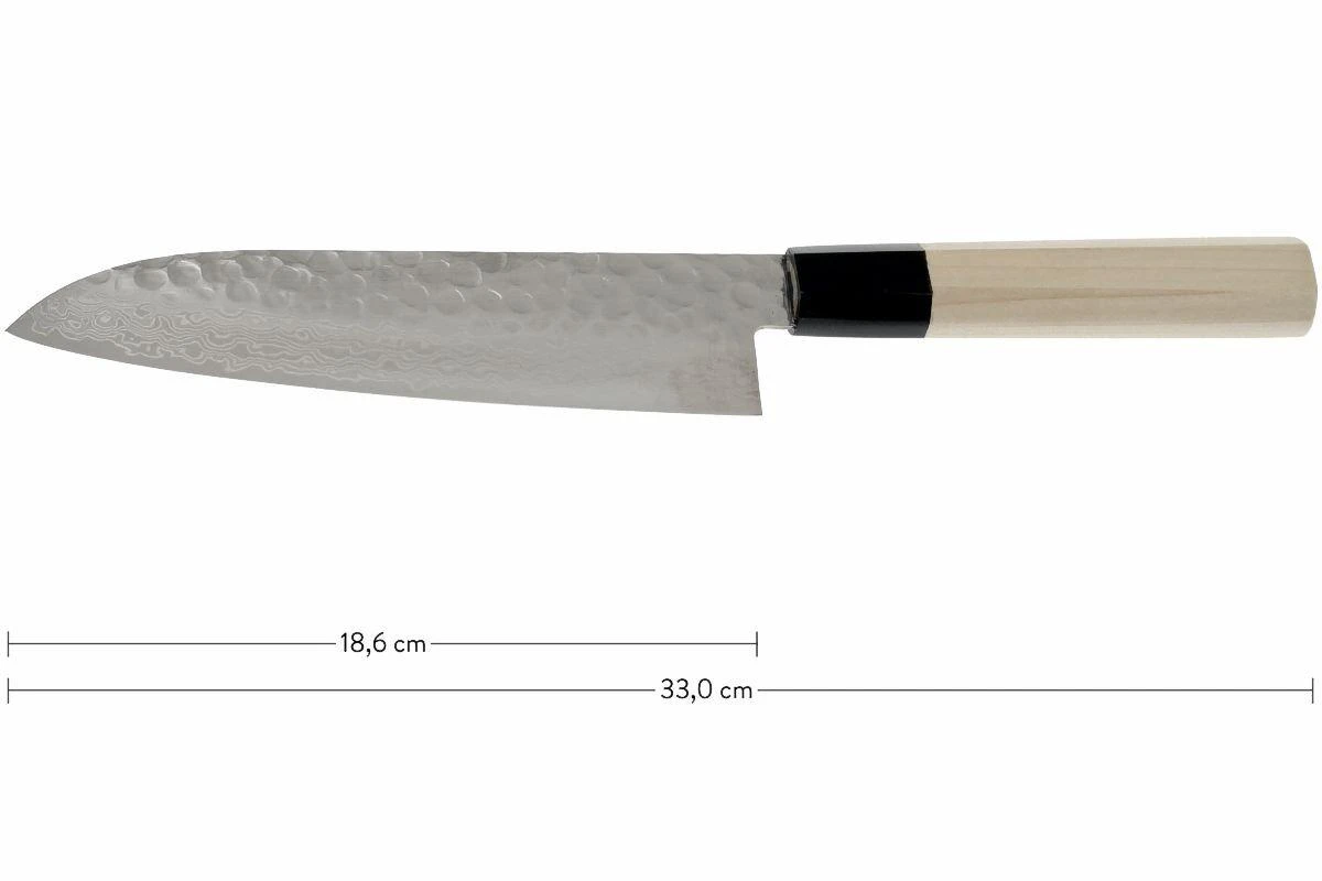 Sakai Takayuki 45-Layer Damascus Cuchillo Santoku, 18 Cm, 7252 3 Sakai Takayuki 45-Layer Damascus Cuchillo Santoku, 18 Cm, 7252