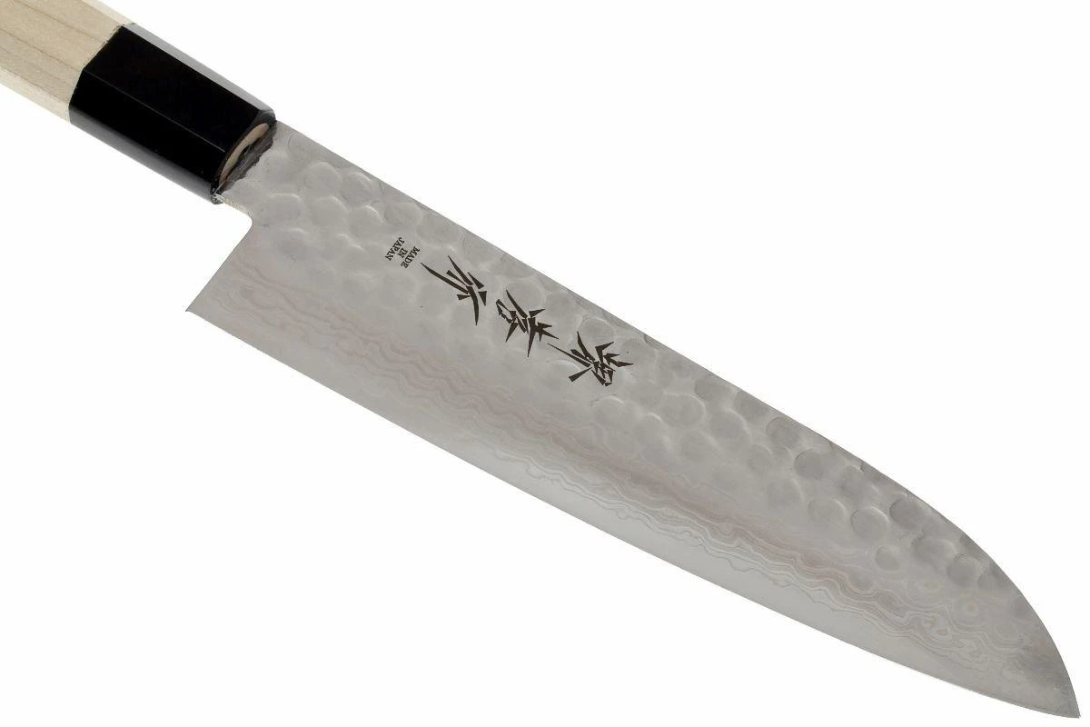 Sakai Takayuki 45-Layer Damascus Cuchillo Santoku, 18 Cm, 7252 4 Sakai Takayuki 45-Layer Damascus Cuchillo Santoku, 18 Cm, 7252 - Imagen 2