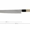 Sakai Takayuki 45-Layer Damascus Cuchillo Para Trinchar, 24 Cm, 7257 -Bob Kramer Tienda TA07257 01 sakai takayuki damast ta07257 01