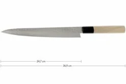 Sakai Takayuki 45-Layer Damascus Cuchillo Para Trinchar, 24 Cm, 7257
