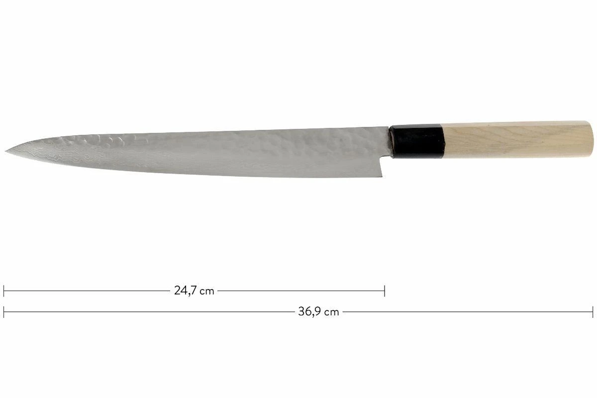 Sakai Takayuki 45-Layer Damascus Cuchillo Para Trinchar, 24 Cm, 7257 3 Sakai Takayuki 45-Layer Damascus Cuchillo Para Trinchar, 24 Cm, 7257
