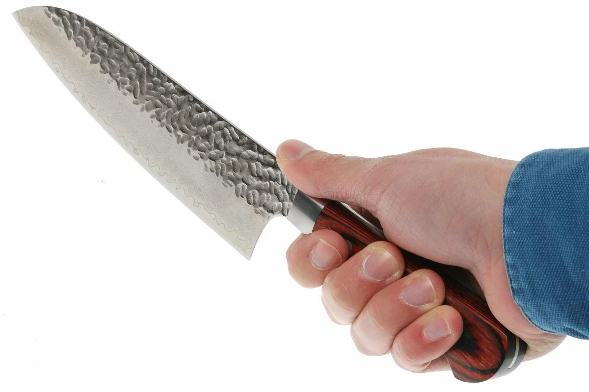 Sakai Takayuki 33-Layer Damascus Cuchillo Santoku, 18 Cm 7 Sakai Takayuki 33-Layer Damascus Cuchillo Santoku, 18 Cm - Imagen 5