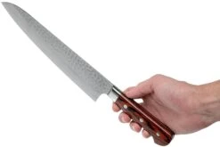 Sakai Takayuki 33-Layer Damascus Cuchillo Cocinero 24 Cm -Bob Kramer Tienda TA07396 06 sakai takayuki 33 damascus