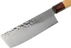 Sakai Takayuki Nakiri 33-Capas Damascus Hammered WA 16 Cm -Bob Kramer Tienda TA07473 03 sakai takayuki