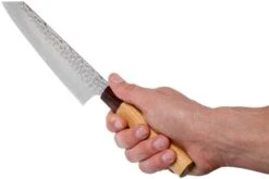 Sakai Takayuki Bunka 33-Capas Damascus Hammered WA 20 Cm -Bob Kramer Tienda TA07480 06 sakai takayuki