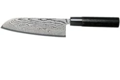 Tojiro Shippu Black Damascus Santoku 17 Cm, FD-1597