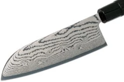 Tojiro Shippu Black Damascus Santoku 17 Cm, FD-1597 -Bob Kramer Tienda TJFD 1597 03 tojiro sippu black