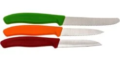 Victorinox SwissClassic Cuchillo De Verduras, Set De 3, 6.7116.32 -Bob Kramer Tienda VT6 7116 32 02 victorinox vt6 7116 32 02
