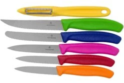 Victorinox Swiss Classic 6.7127.6L14, 6-piezas Bloque De Cuchillos -Bob Kramer Tienda VT6 7127 6L14 04 victorinox