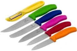 Victorinox Swiss Classic 6.7127.6L14, 6-piezas Bloque De Cuchillos -Bob Kramer Tienda VT6 7127 6L14 05 victorinox