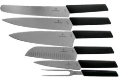 Victorinox Swiss Modern Juego De Cuchillos De 6-piezas Negro, 6.7186.63 9 Victorinox Swiss Modern Juego De Cuchillos De 6-piezas Negro, 6.7186.63 -Bob Kramer Tienda VT6 7186 63 04 victorinox