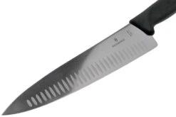 Victorinox SwissClassic 6.8023.25G Cuchillo Para Trinchar Con Hoyuelos 25 Cm, Negro -Bob Kramer Tienda VT6 8023 25G 03 victorinox