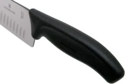 Victorinox SwissClassic 6.8023.25G Cuchillo Para Trinchar Con Hoyuelos 25 Cm, Negro -Bob Kramer Tienda VT6 8023 25G 05 victorinox