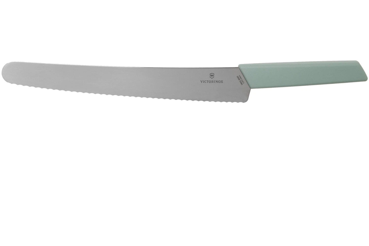 Victorinox Swiss Modern 6.9076.26W44B Cuchillo De Pan 26cm, Verde Menta 3 Victorinox Swiss Modern 6.9076.26W44B Cuchillo De Pan 26cm, Verde Menta