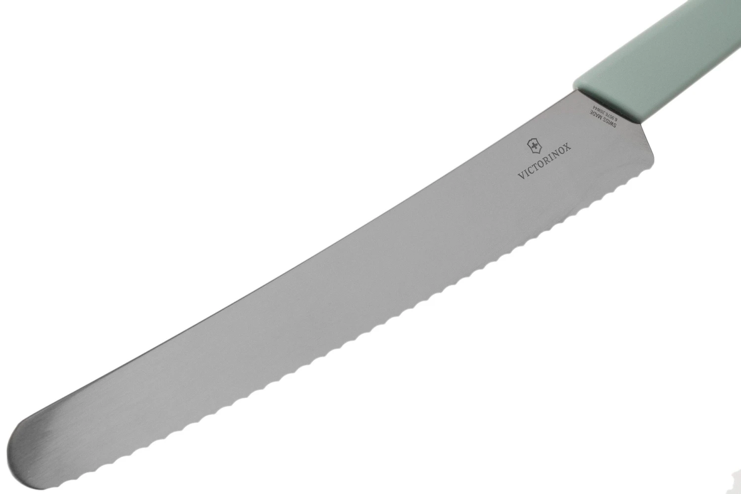 Victorinox Swiss Modern 6.9076.26W44B Cuchillo De Pan 26cm, Verde Menta 5 Victorinox Swiss Modern 6.9076.26W44B Cuchillo De Pan 26cm, Verde Menta - Imagen 3