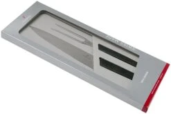 Victorinox Swiss Modern Cuchillo Para Trinchar Y Tenedor Para Carne, Negro -Bob Kramer Tienda VT6 9093 21G 04 victorinox