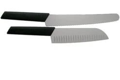 Victorinox Swiss Modern Set De Cuchillos Dos Piezas, Negro -Bob Kramer Tienda VT6 9093 22G 02 victorinox