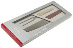 Victorinox Swiss Modern Cuchillo Para Trinchar Y Tenedor Para Carne, Rojo Y Beis -Bob Kramer Tienda VT6 9096 21G 04 victorinox