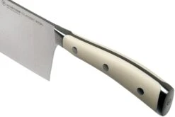 Wüsthof Classic Ikon Cuchillo Cocinero Chino Blanco, 18 Cm, 4673-0-18 -Bob Kramer Tienda WU1040431818 05 wusthof classic ikon v202010