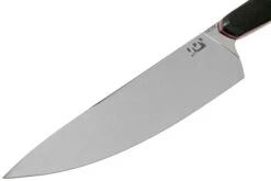Xin Cutlery XinCore XC124 Black G10, Red Liners, Satin, Cuchillo De Chef, 21.5 Cm -Bob Kramer Tienda XC124 03 xin cutlery