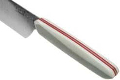 Xin Cutlery XinCore XC127 White G10, Red Liners, Damascus, Cuchillo De Chef 21.5 Cm -Bob Kramer Tienda XC127 05 xin cutlery