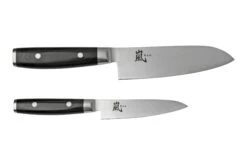 Yaxell Ran 36056, Juego De Cuchillos De 3 Piezas Santoku 16,5 Cm, Cuchillo Multiusos 12 Cm Y Afilador De Cuchillos -Bob Kramer Tienda YL36056 02 yaxell